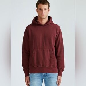 Ksubi The Seeing Lines Hoodie size S in EUC In Red Noir